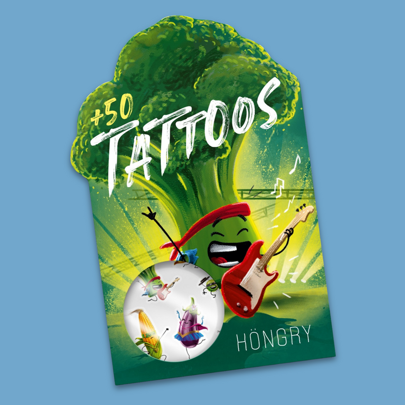 Afbeelding laden in galerijviewer, Brock- n-roll 53 tattoos. (3 vellen) 3+