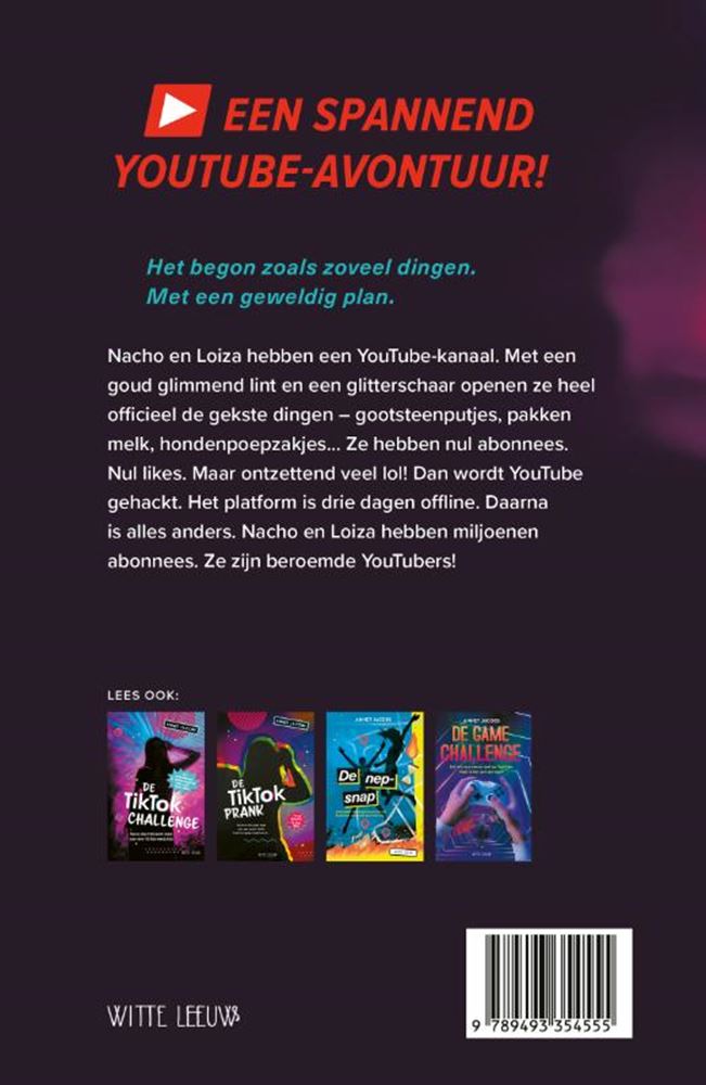 Afbeelding laden in galerijviewer, Verhalenboek: de youtube hack 10+
