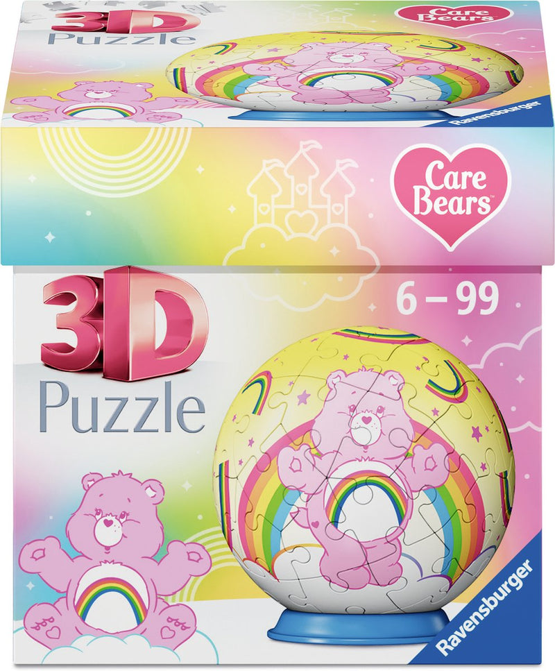 Afbeelding laden in galerijviewer, Ravensburger – care bears: cheer bear – 3d puzzle-ball – 55 stukjes