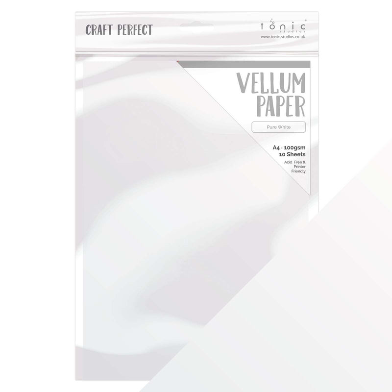 Afbeelding laden in galerijviewer, Tonic studios • vellum paper pure white