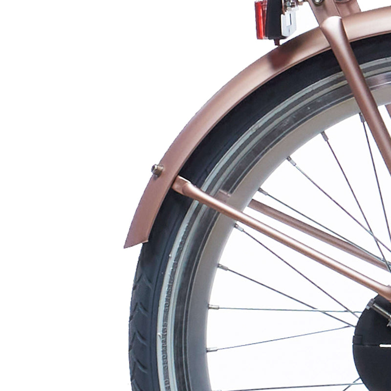Afbeelding laden in galerijviewer, Alpina spatbord set + stang 22 clubb rose gold matt