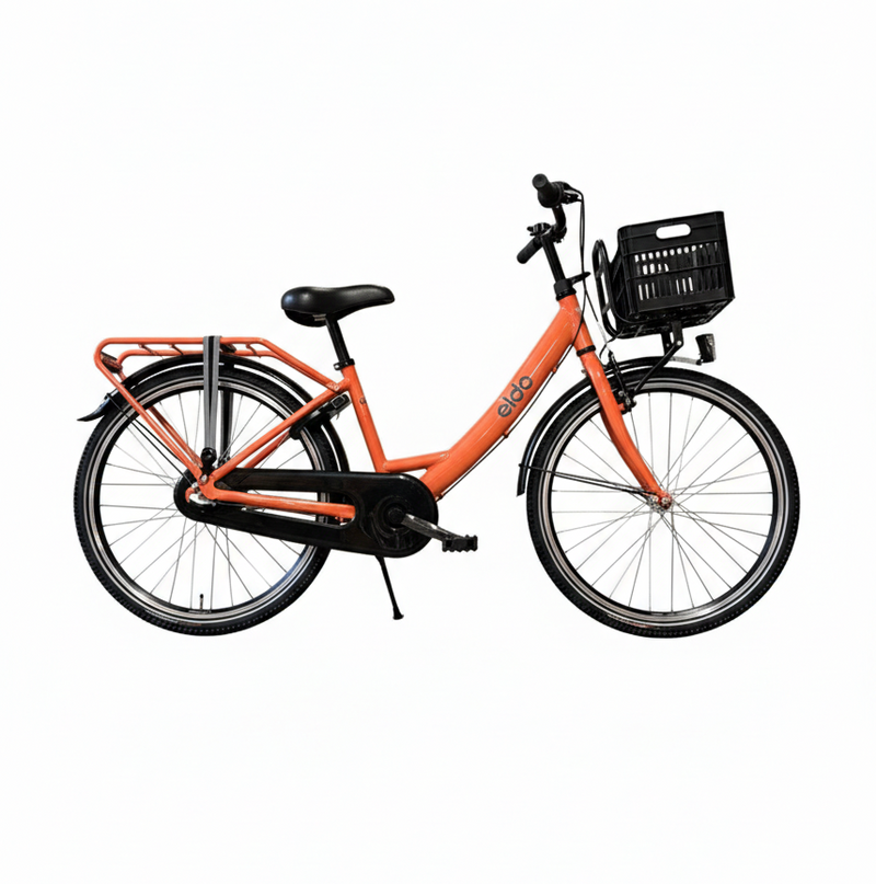 Afbeelding laden in galerijviewer, Master bike aldo wave carino 24 meisjesfiets 3grn - zalmoranje