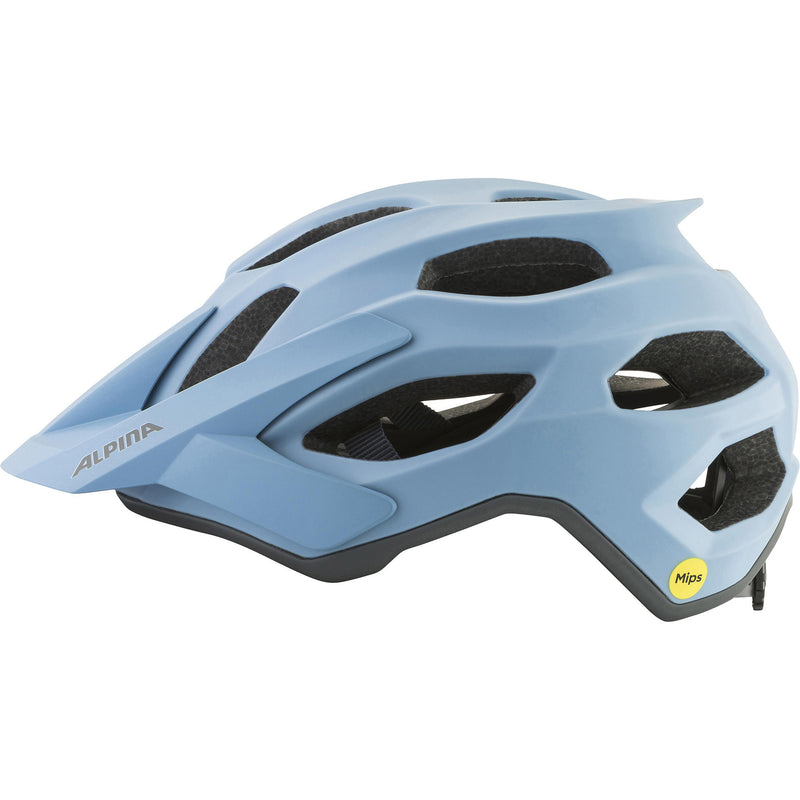 Afbeelding laden in galerijviewer, Olympic sportswear alpina sports mtb helm apax mips 57-62 mat lichtblauw