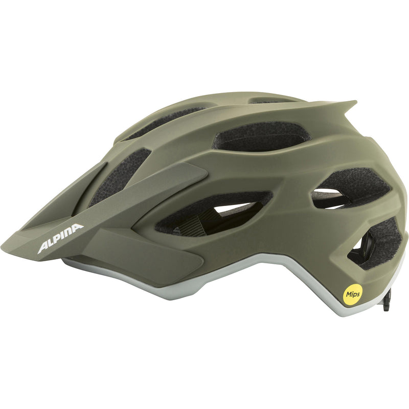 Afbeelding laden in galerijviewer, Olympic sportswear alpina sports mtb helm apax mips 52-57 mat groen