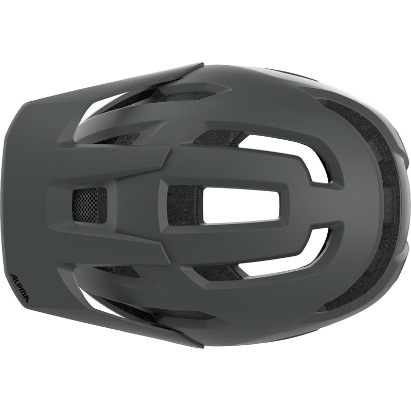 Afbeelding laden in galerijviewer, Olympic sportswear alpina sports mtb helm taunus 59-61 mat donkergrijs