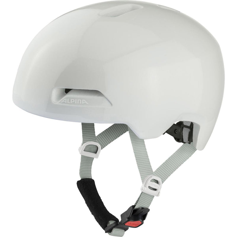 Afbeelding laden in galerijviewer, Olympic sportswear alpina sports urban helm haarlem 52-57 wit glans