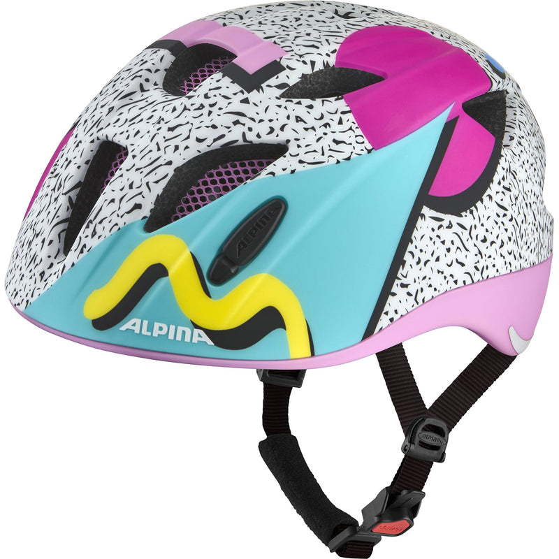 Afbeelding laden in galerijviewer, Olympic sportswear alpina sports kinderhelm ximo flash retro 49-54 mat