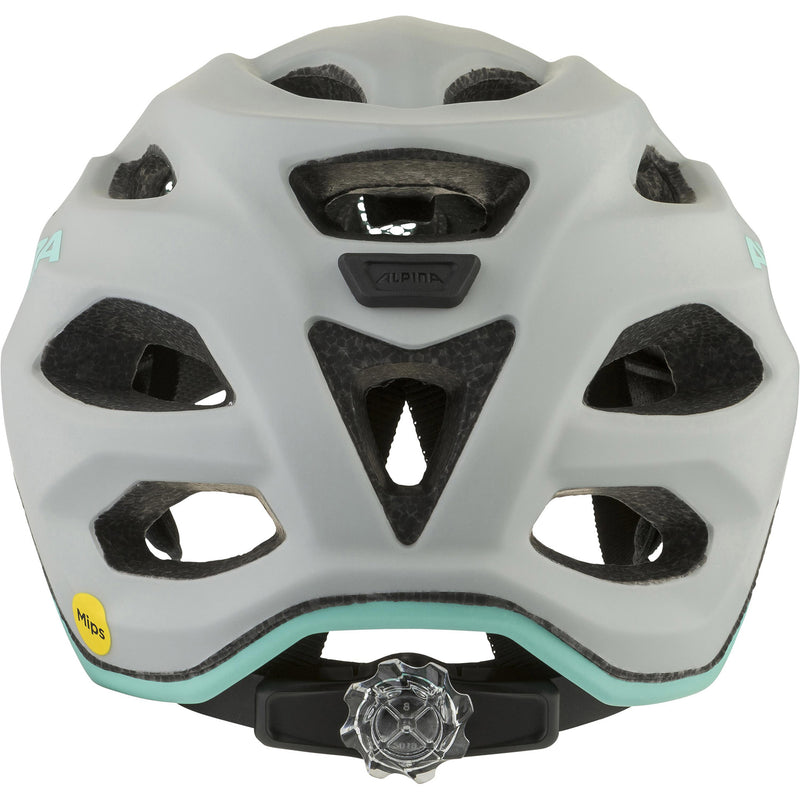 Afbeelding laden in galerijviewer, Olympic sportswear alpina sports kinderhelm apax jr. mips 51-56 mat turq grijs