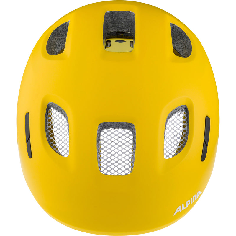 Afbeelding laden in galerijviewer, Olympic sportswear alpina sports kinderhelm ximo 2 mips 49-54 mat geel