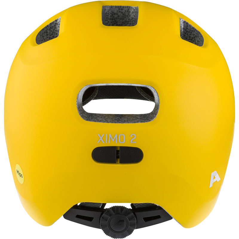 Afbeelding laden in galerijviewer, Olympic sportswear alpina sports kinderhelm ximo 2 mips 49-54 mat geel