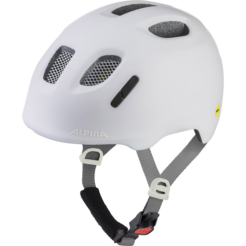 Afbeelding laden in galerijviewer, Olympic sportswear alpina sports kinderhelm ximo 2 mips 47-51 mat pastel paars