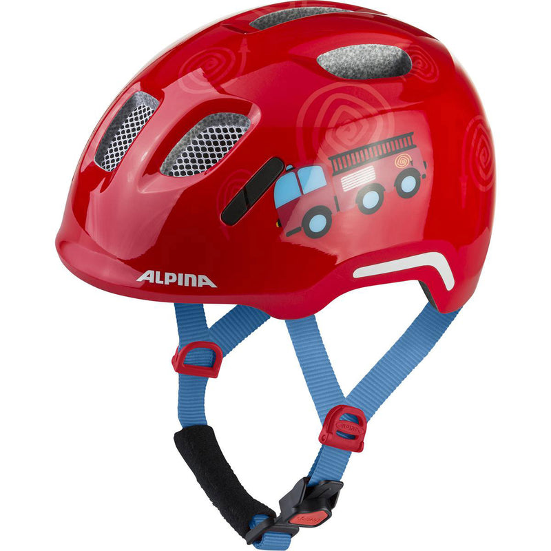 Afbeelding laden in galerijviewer, Olympic sportswear alpina sports kinderhelm ximo 2 flash fire fighter 49-54 gl.