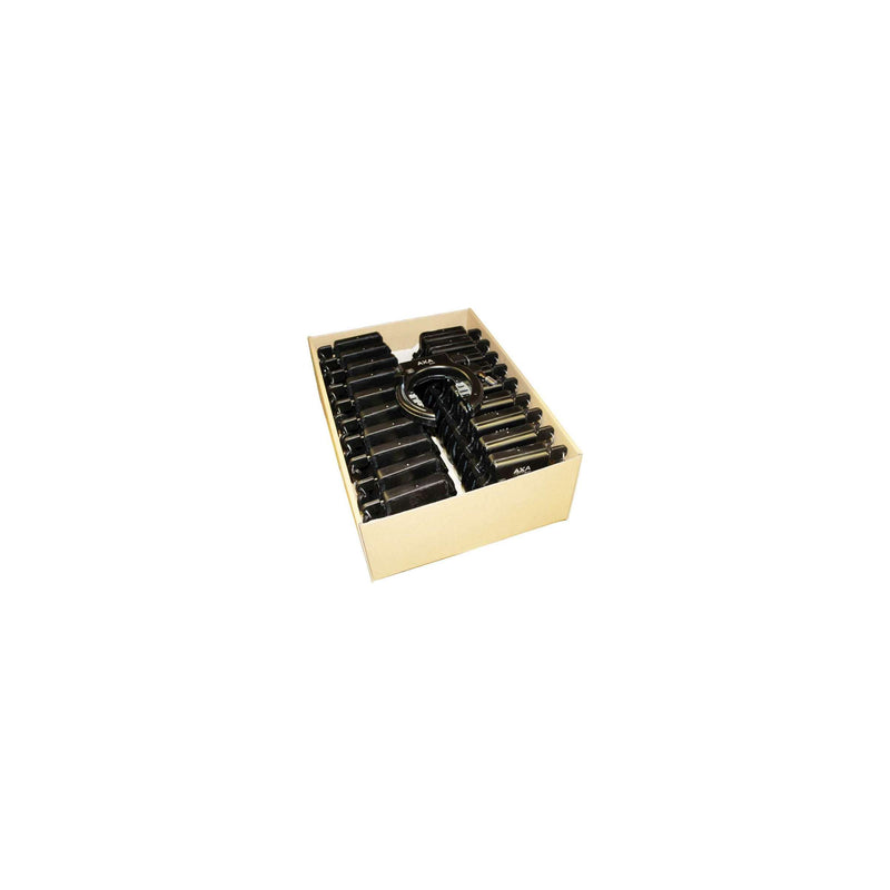 Afbeelding laden in galerijviewer, Axa Solid zwart ringslot - 14cm - ART2