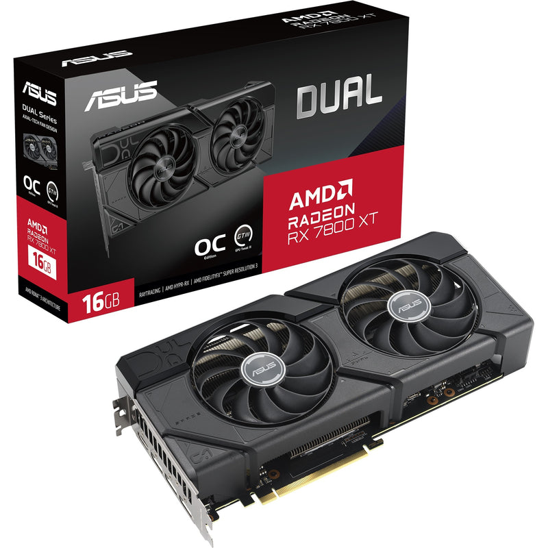 Afbeelding laden in galerijviewer, ASUS DUAL Radeon RX 7800 XT OC
