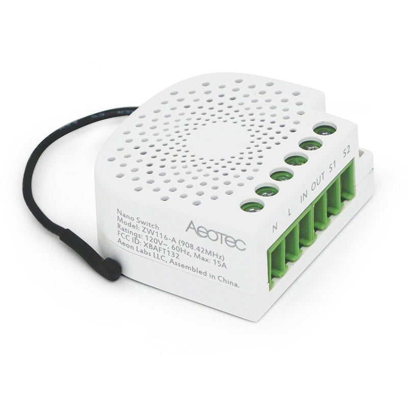 Afbeelding laden in galerijviewer, Aeotec Aeotec Nano Switch with energy reading