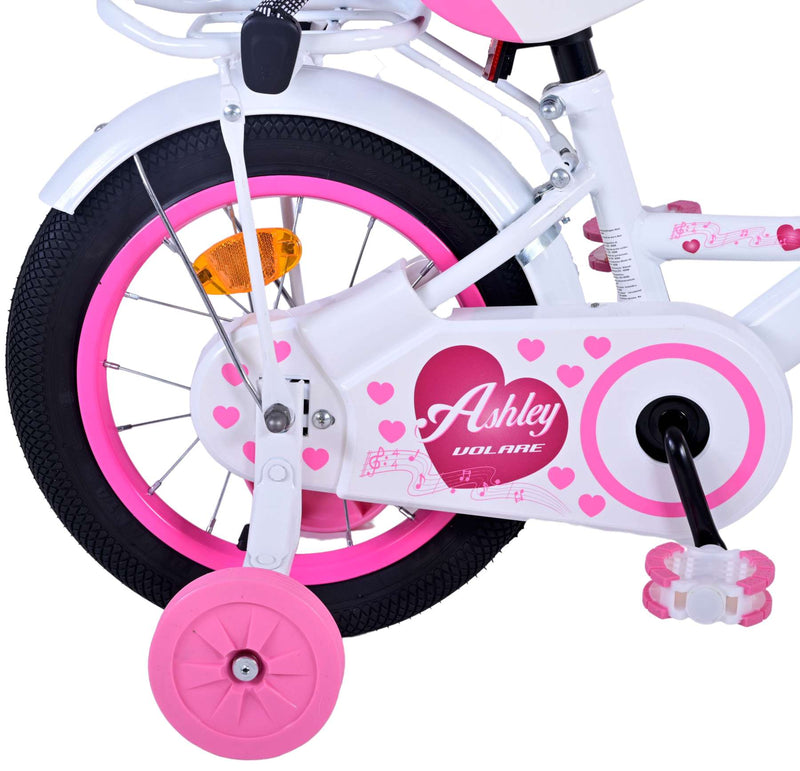 Afbeelding laden in galerijviewer, Volare Ashley Kinderfiets - Meisjes - 14 inch - Wit