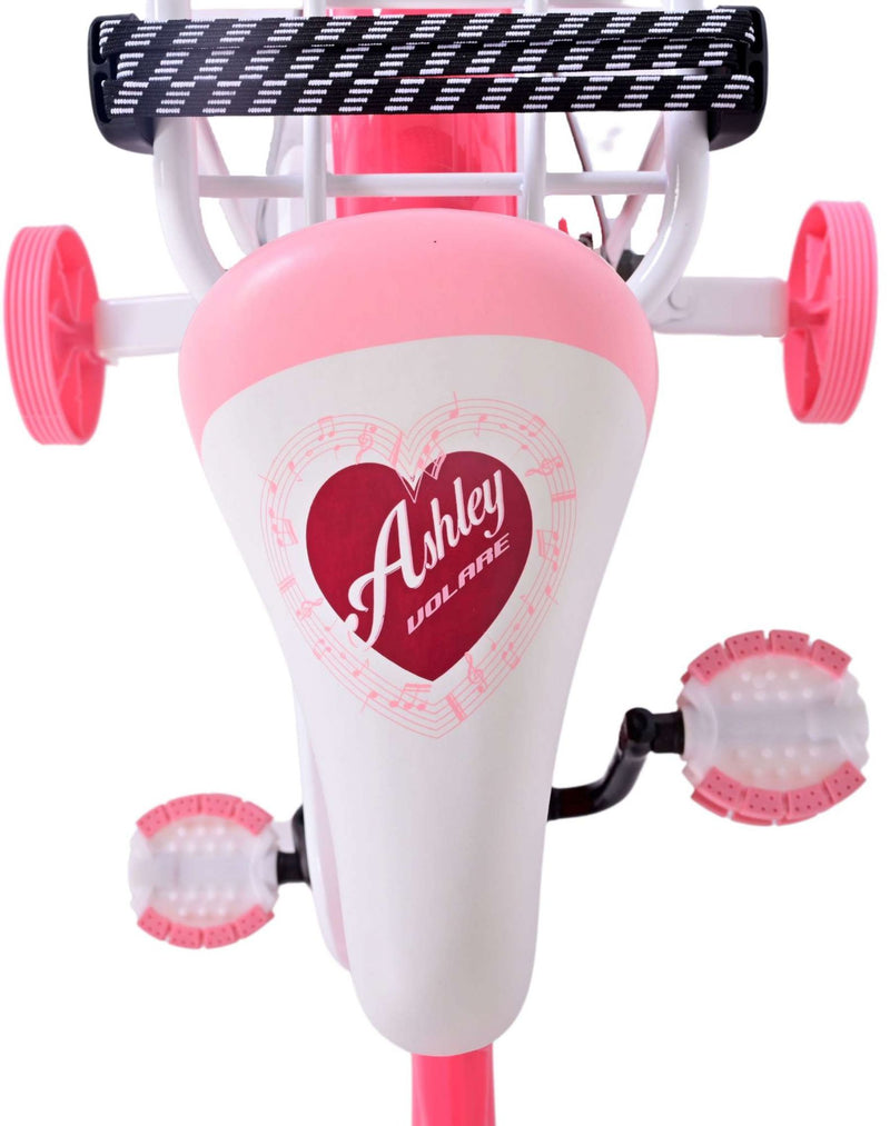 Afbeelding laden in galerijviewer, Volare Ashley Kinderfiets - Meisjes - 14 inch - Roze Rood