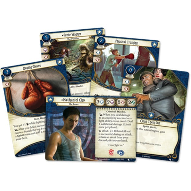 Afbeelding laden in galerijviewer, Asmodee Arkham Horror: Nathaniel Cho Investigator Starter