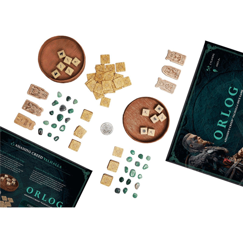 Afbeelding laden in galerijviewer, Asmodee Assassin’s Creed Valhalla! Orlog Dice Game