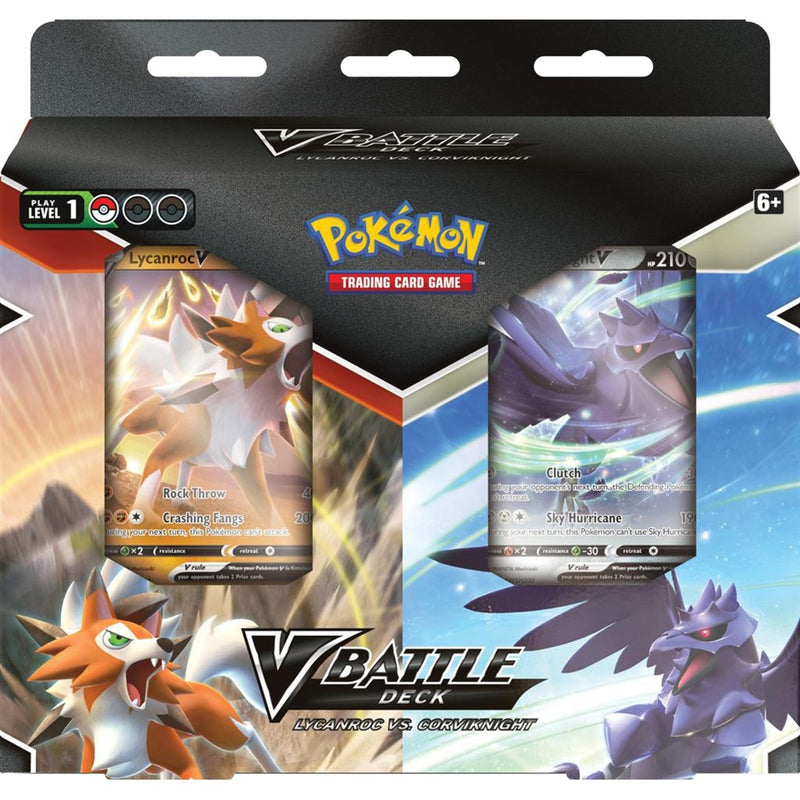 Afbeelding laden in galerijviewer, Asmodee TCG: V Battle Deck: Lycanroc Corviknight