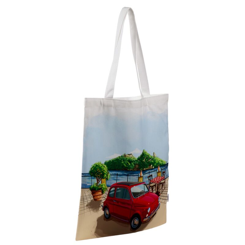 Afbeelding laden in galerijviewer, Fiat 500 riviera schouder boodschappentas
