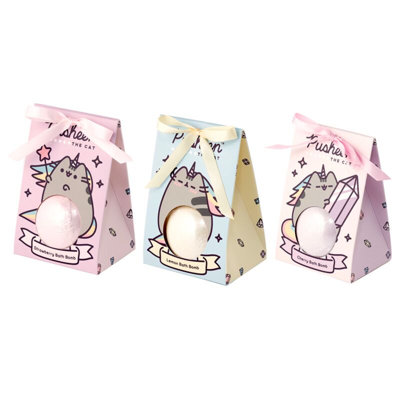 Afbeelding laden in galerijviewer, Union bruisbal gift box - pusheen de kat pusheenicorn