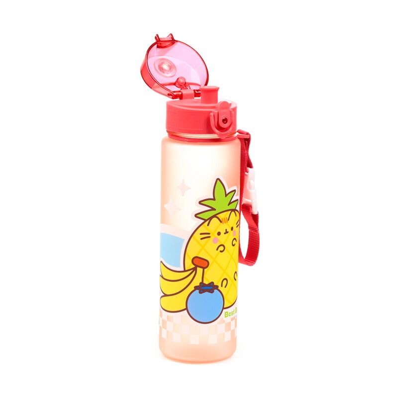 Afbeelding laden in galerijviewer, Union pusheen de kat fruit pop top 600ml ecozen drinkfles