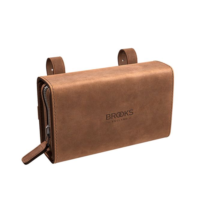 Afbeelding laden in galerijviewer, Brooks d-shaped - dark tan