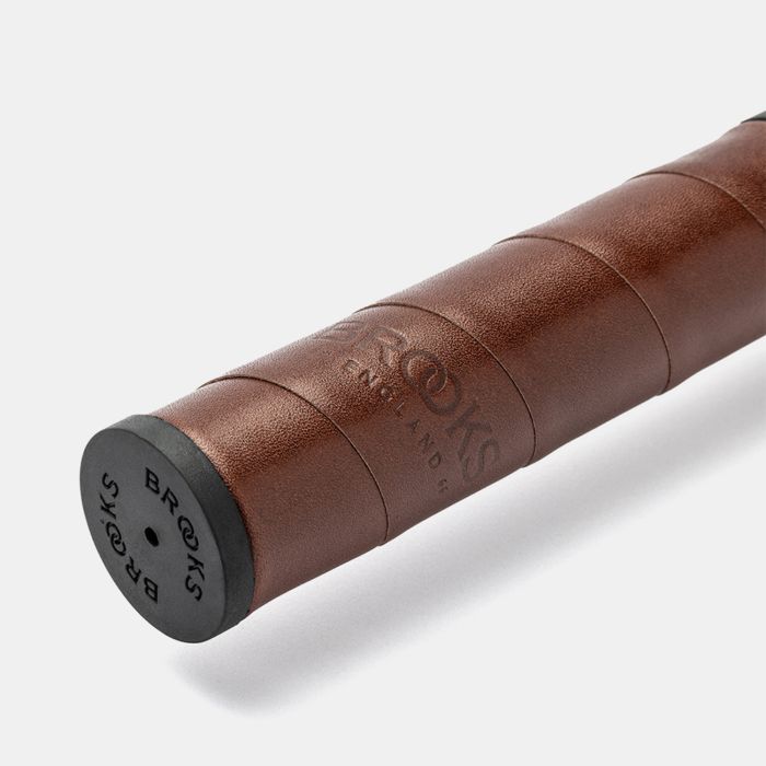 Afbeelding laden in galerijviewer, Brooks willow leather grip (130+130mm) - antic brown