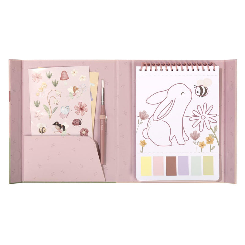 Afbeelding laden in galerijviewer, Little dutch waterverfset rosa fairy garden - complete set - cadeautip - creatief speelgoed