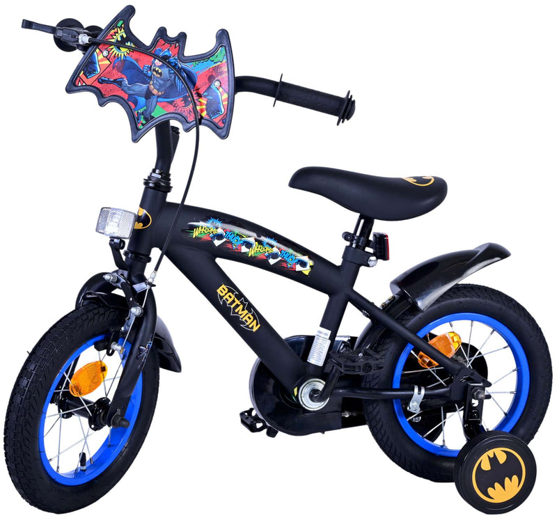 Afbeelding laden in galerijviewer, Batman kinderfiets - jongens - 12 inch - zwart