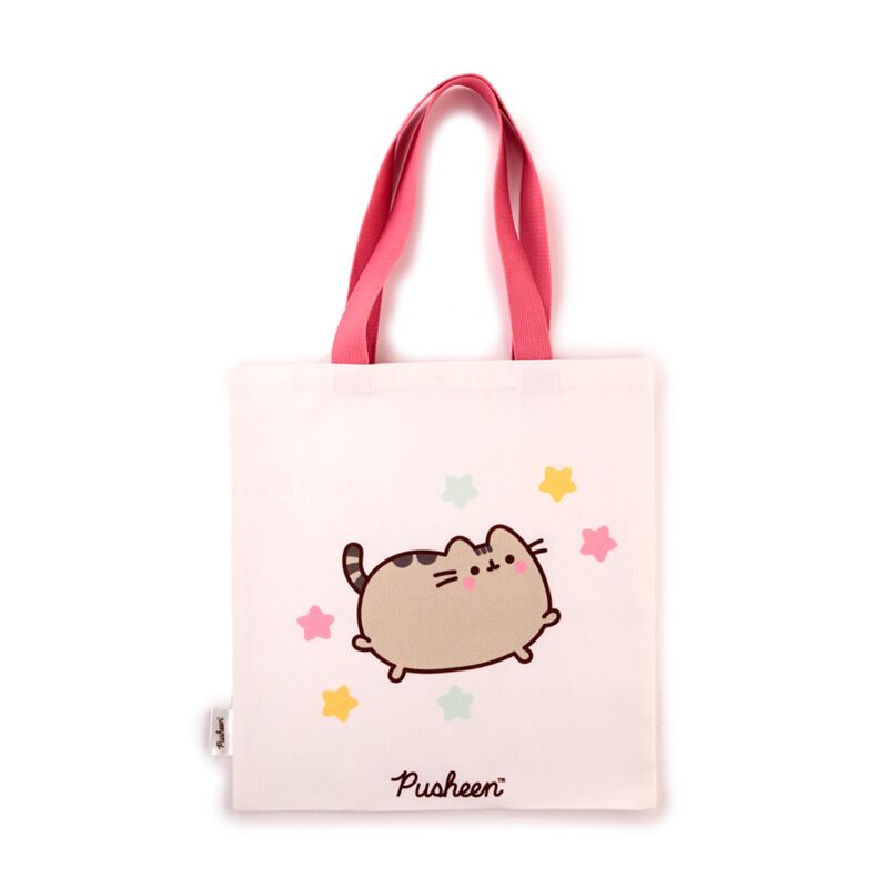 Afbeelding laden in galerijviewer, Union pusheen de kat herbruikbare polykatoen tas