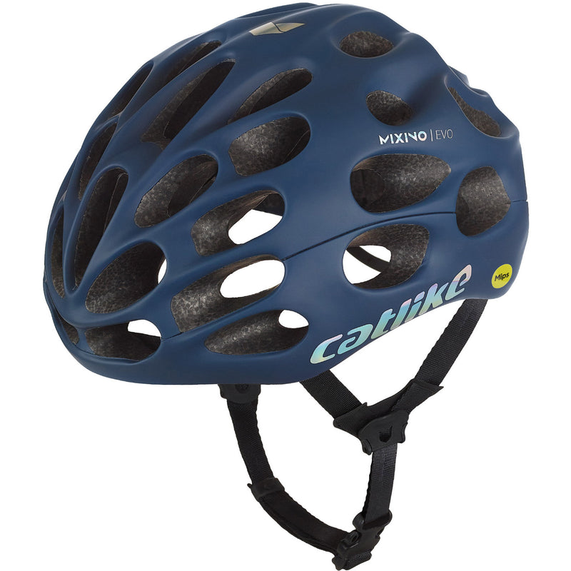 Afbeelding laden in galerijviewer, Catlike racehelm mixino evo mips maat m 55-57cm sailorblue