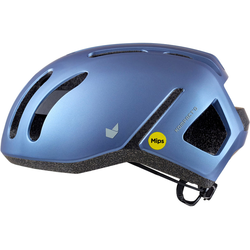 Afbeelding laden in galerijviewer, Catlike urban helm kompact'o ii maat m metallic mat blauw