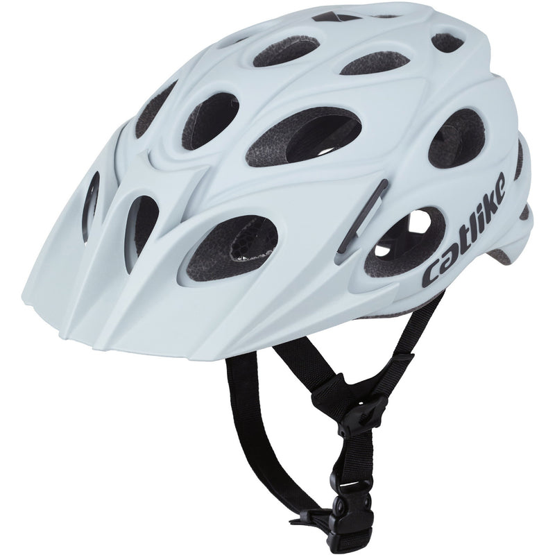 Afbeelding laden in galerijviewer, Buzaglo catlike mtb helm leaf maat m 55-57cm glacier grey