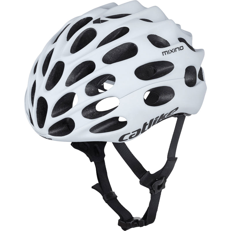 Afbeelding laden in galerijviewer, Buzaglo catlike racehelm mixino maat m 55-57cm wit