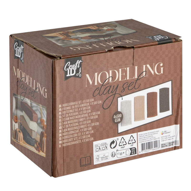 Afbeelding laden in galerijviewer, Craft id modelleerklei - 4st.