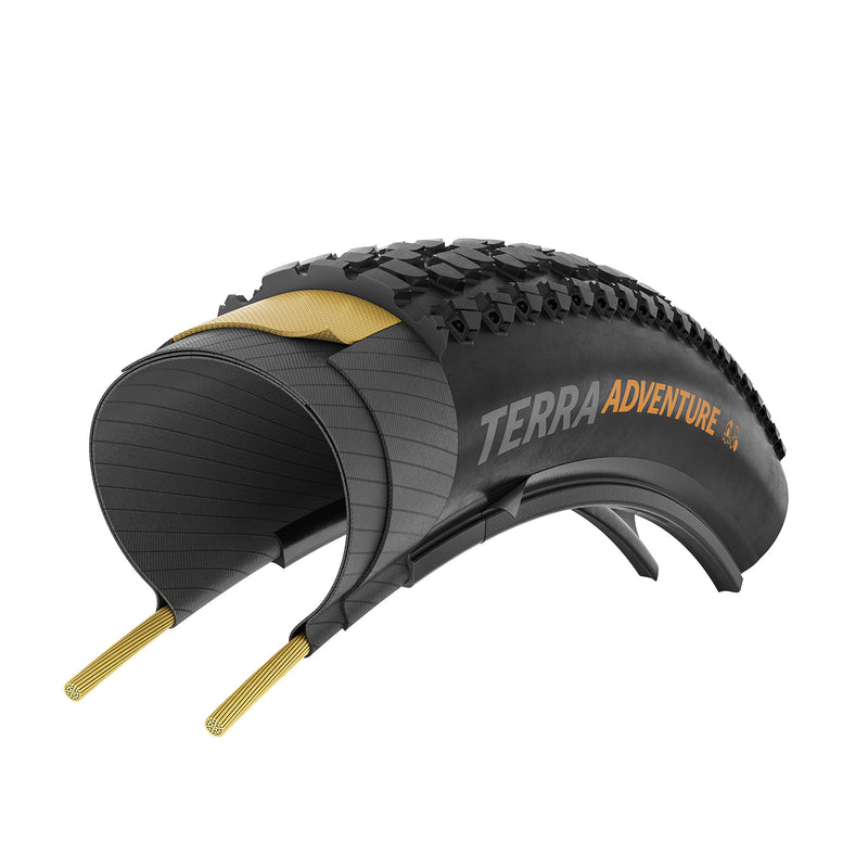 Afbeelding laden in galerijviewer, Continental vouwband terra adventure 50-622 tr zwart