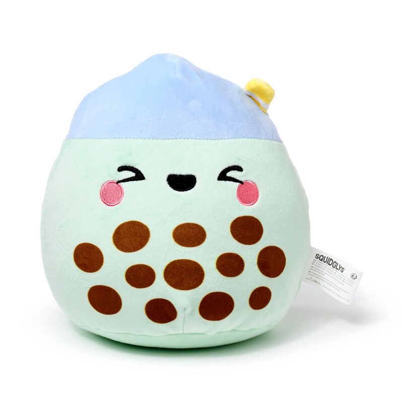 Afbeelding laden in galerijviewer, Pluche squidglys foodiemals matcha de bubble tea