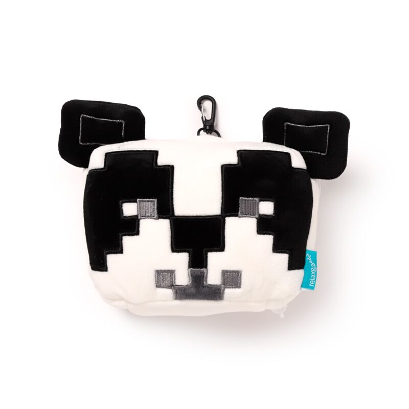 Afbeelding laden in galerijviewer, Union relaxeazzz minecraft panda rond reiskussen slaapmasker