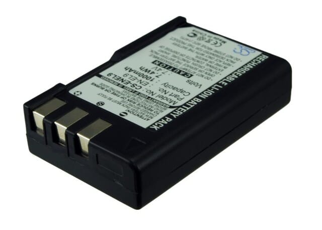 Afbeelding laden in galerijviewer, Blu-basic digitale camera accu 7.4v 1000mah li-ion voor nikon