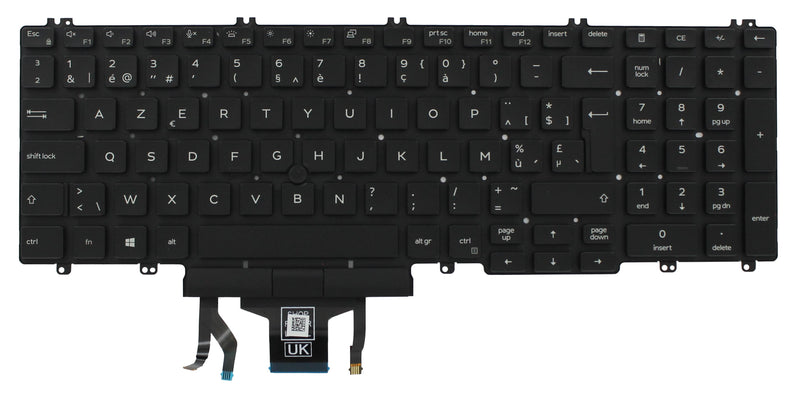Afbeelding laden in galerijviewer, Dell laptop toetsenbord azerty be