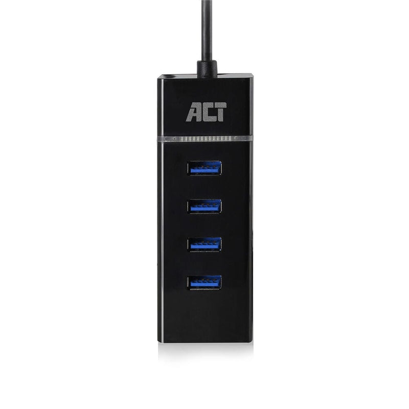 Afbeelding laden in galerijviewer, ACT Connectivity USB-C Hub 3.2 met 4 USB-A poorten