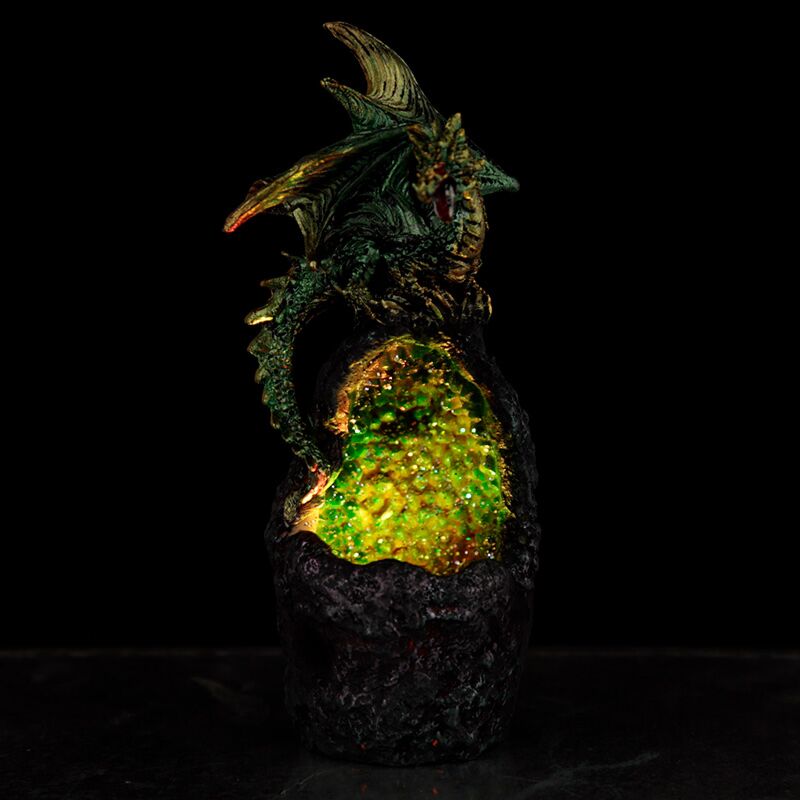 Afbeelding laden in galerijviewer, Dark legends kristalgrot led draak