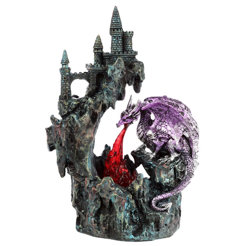 Afbeelding laden in galerijviewer, Dark legends vuuradem led klif kasteel