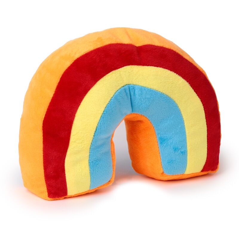 Afbeelding laden in galerijviewer, Regenboog pluche deurstopper