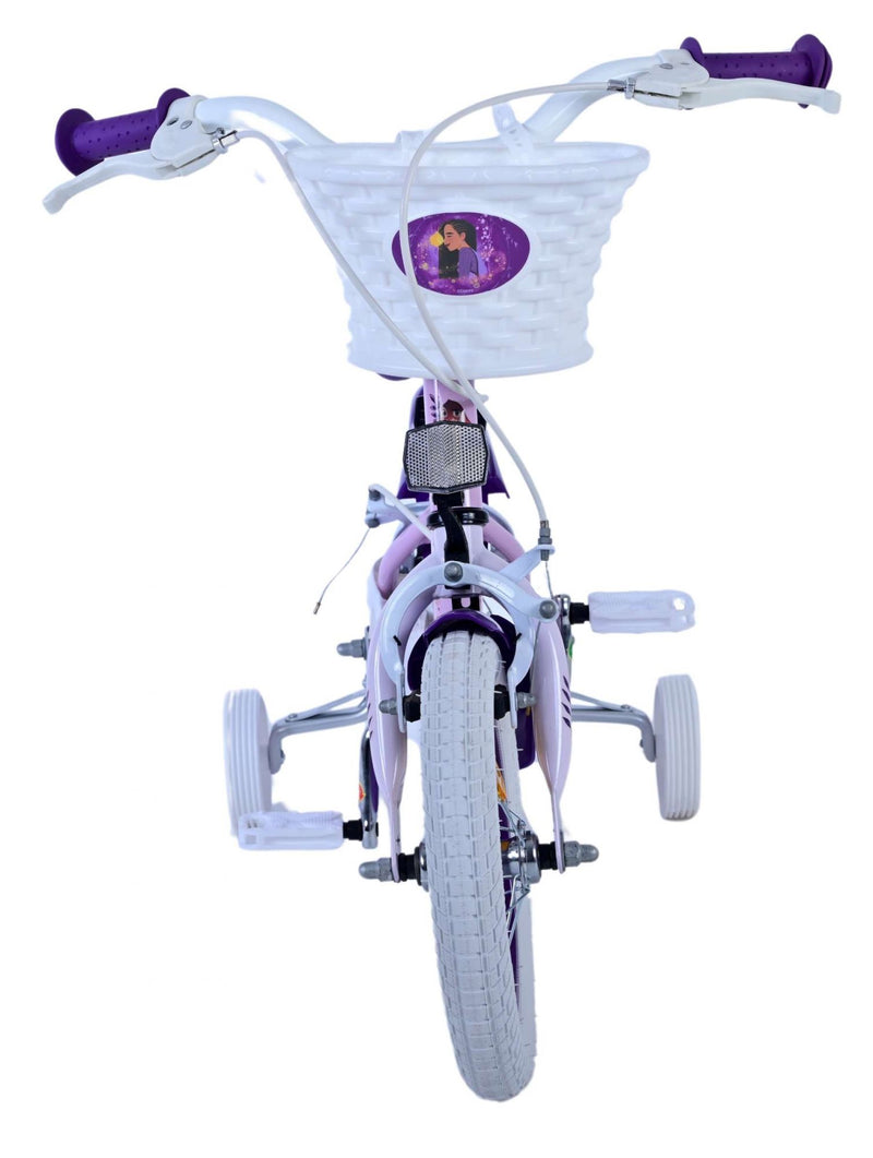 Afbeelding laden in galerijviewer, Wunsch disney wish kinderfiets - meisjes - 12 inch - paars - twee handremmen
