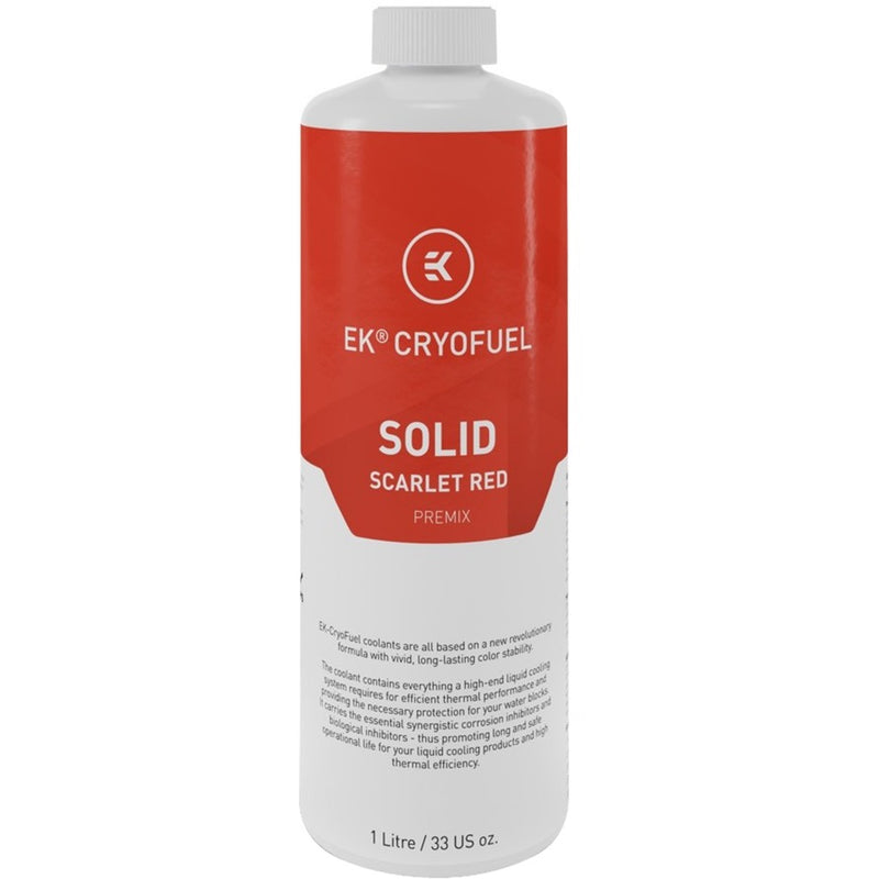 Afbeelding laden in galerijviewer, EKWB EKWB EK-CryoFuel Solid Scarlet Red (Premix 1000 mL)