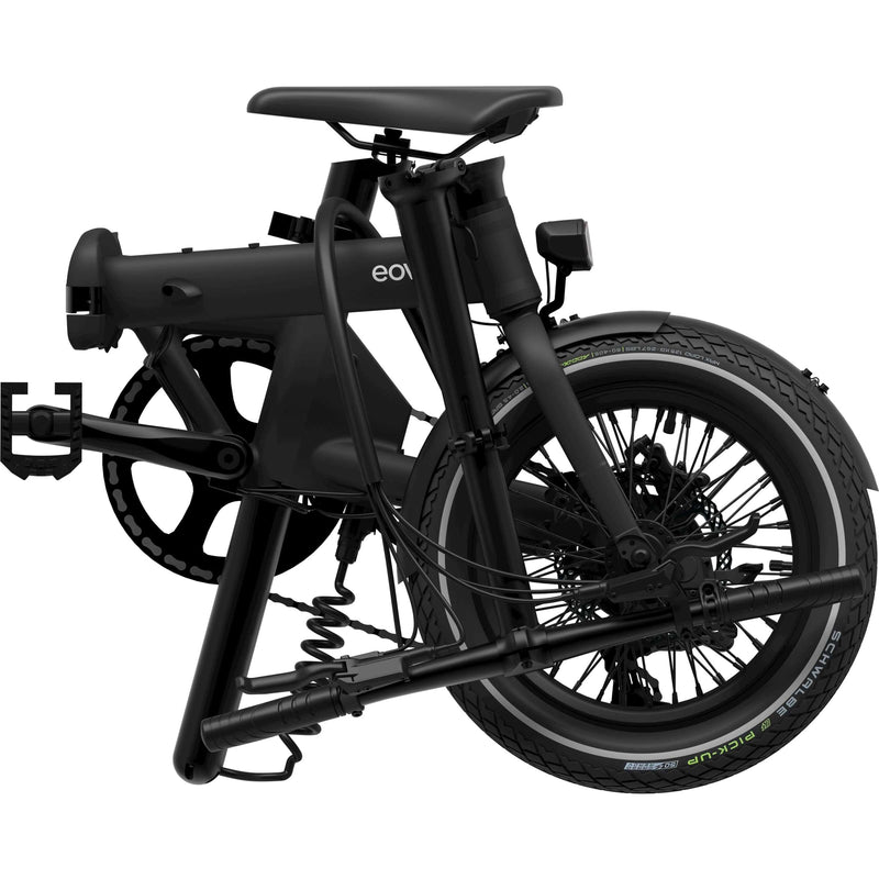 Afbeelding laden in galerijviewer, Eovolt elektrische vouwfiets morning 16 origins v3 zwart