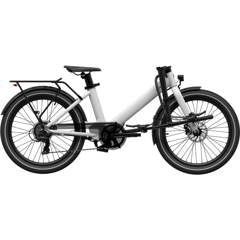 Afbeelding laden in galerijviewer, Eovolt Elektrische compactfiets Evening 24 v2 grijs